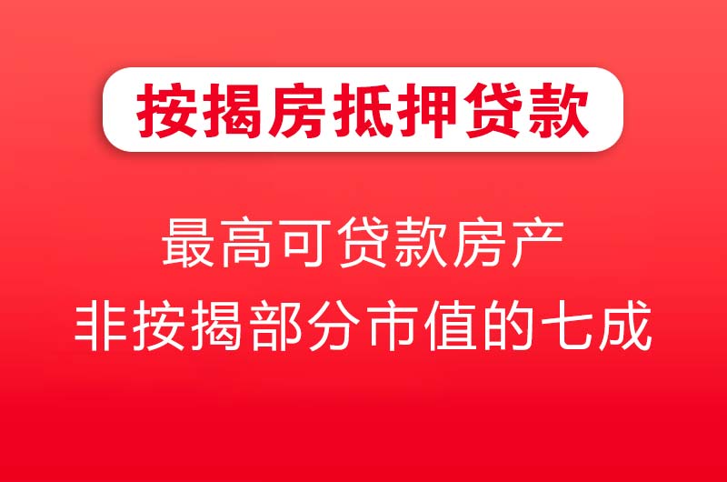 白银按揭房抵押贷款