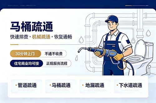 白银马桶疏通