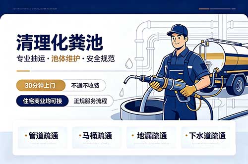 白银清理化粪池